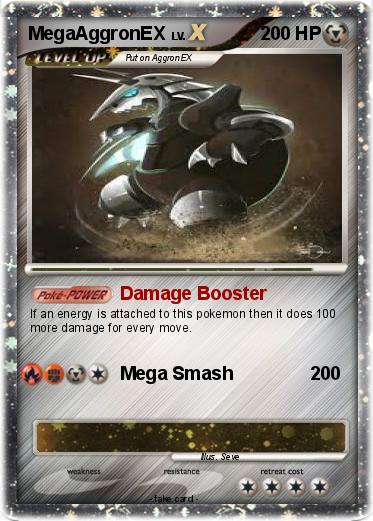 Pokemon MegaAggronEX