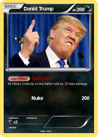 Pokemon Donld Trump
