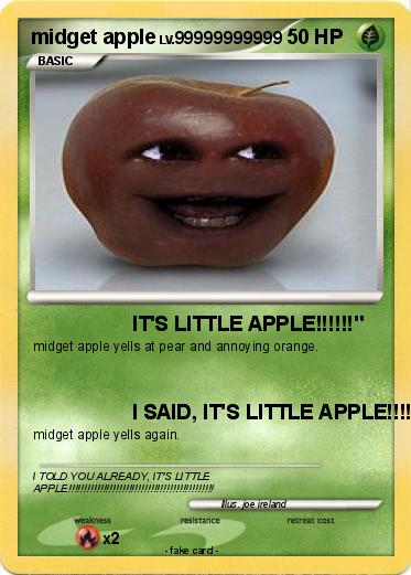 Pokemon midget apple