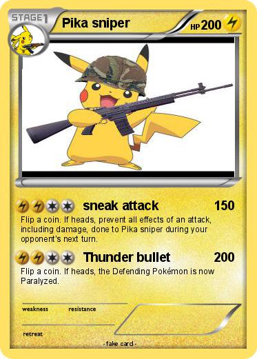 Pokemon Pika sniper