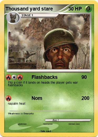 Pokemon Thousand yard stare