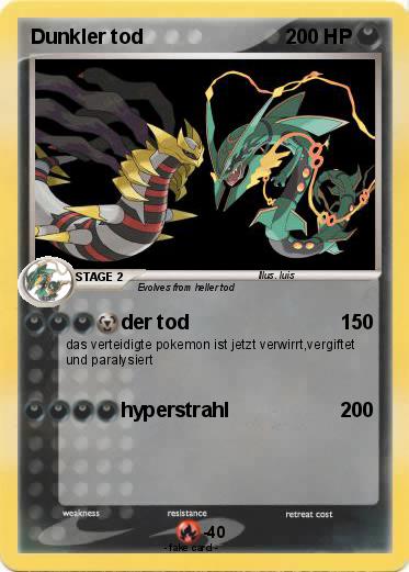 Pokemon Dunkler tod