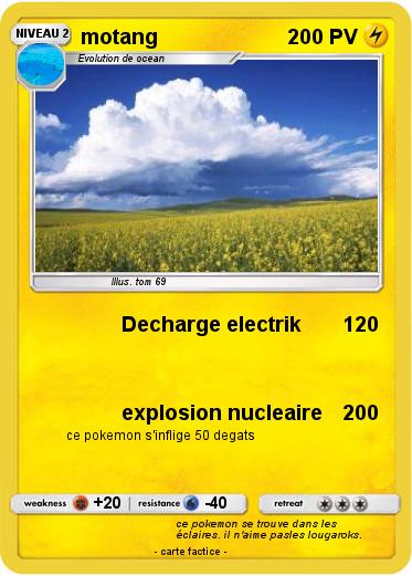 Pokemon motang