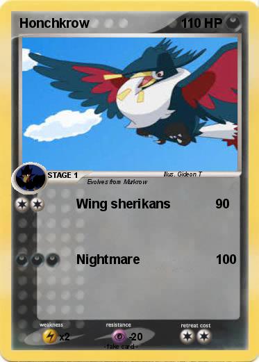 Pokemon Honchkrow