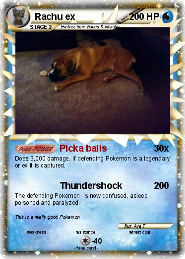 Pokemon Rachu ex