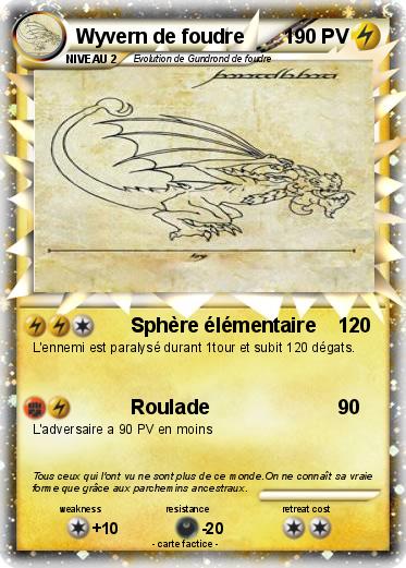 Pokemon Wyvern de foudre