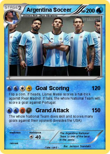 Pokemon Argentina Soceer