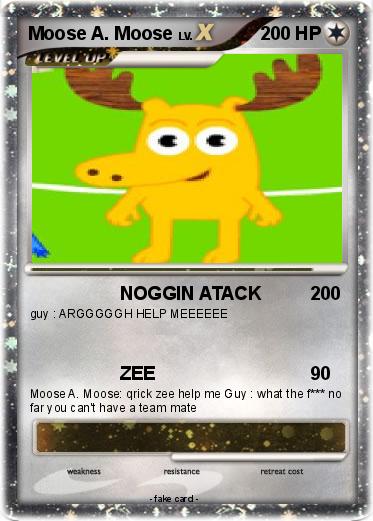 Pokemon Moose A. Moose