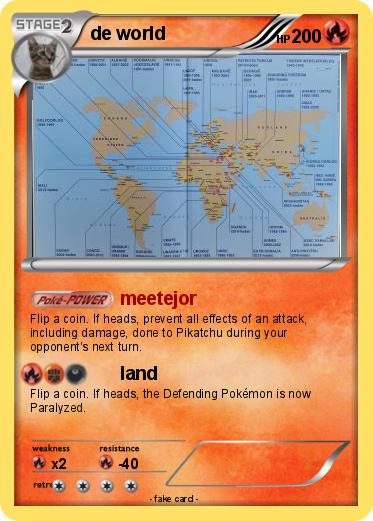 Pokemon de world