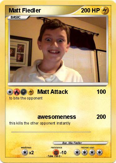 Pokemon Matt Fiedler