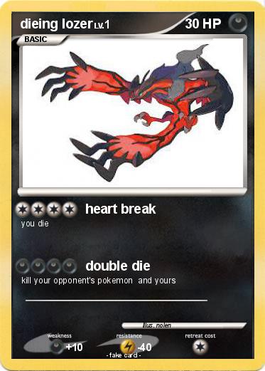 Pokemon dieing lozer