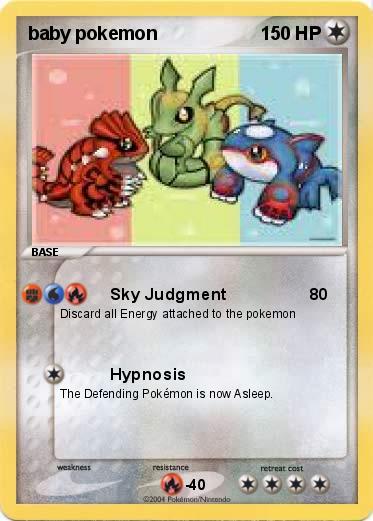 Pokemon baby pokemon