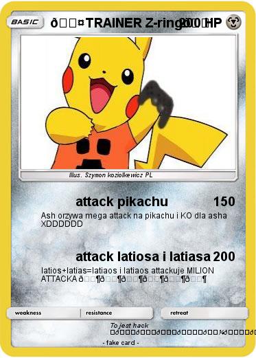 Pokemon ????TRAINER Z-ring????