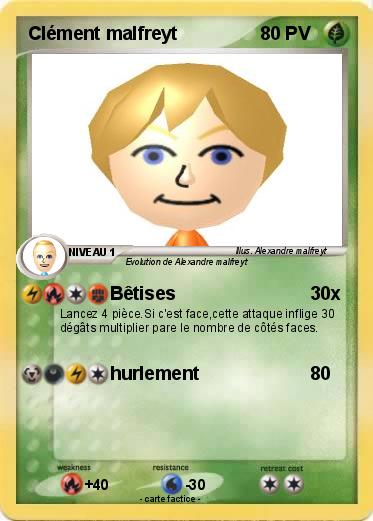Pokemon Clément malfreyt