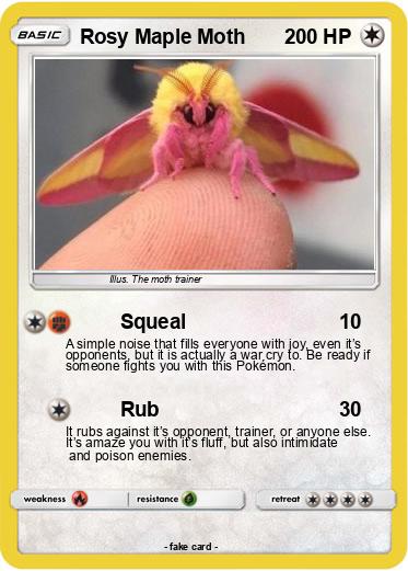 Pokemon Rosy Maple Moth