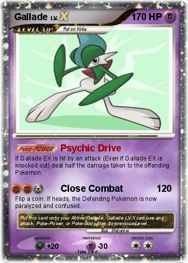 Pokemon Gallade
