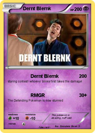 Pokemon Dernt Blernk