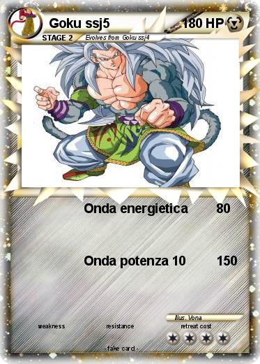 Pokemon Goku ssj5