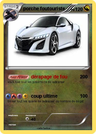 Pokemon porche foutouriste