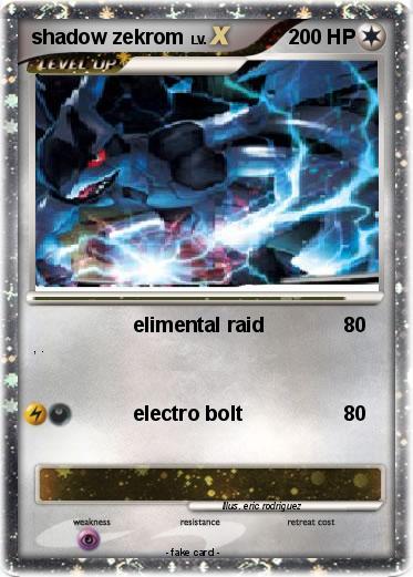 Pokemon shadow zekrom
