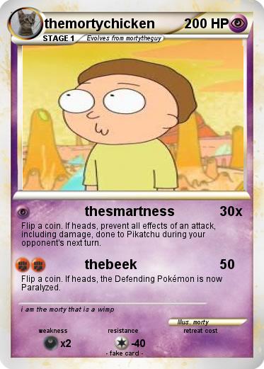 Pokemon themortychicken