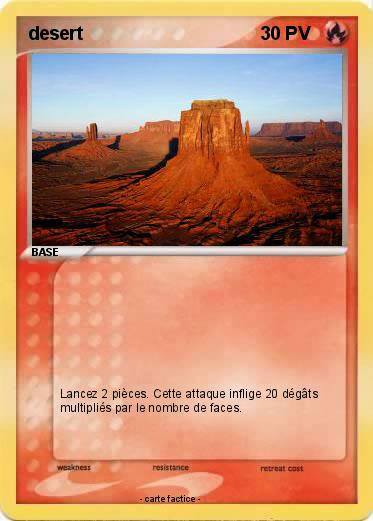 Pokemon desert