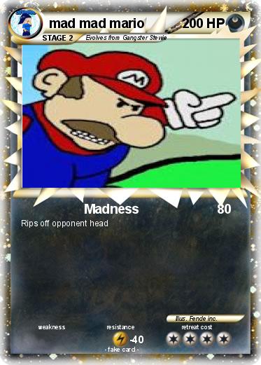 Pokemon mad mad mario