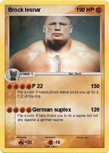 Pokemon Brock lesnar