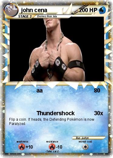 Pokemon john cena