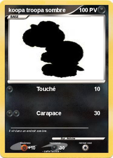 Pokemon koopa troopa sombre