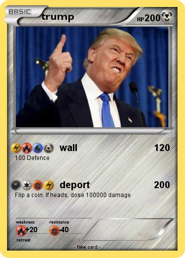 Pokemon trump