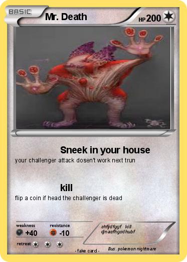 Pokemon Mr. Death
