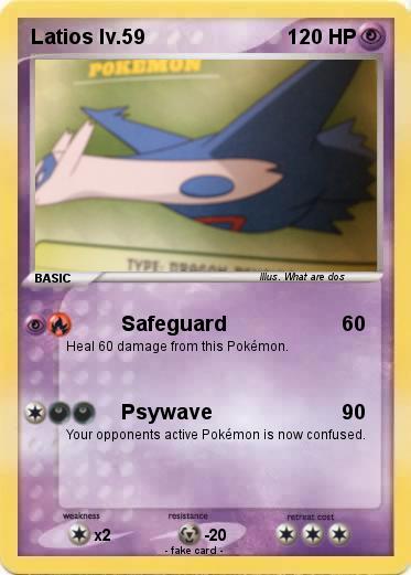 Pokemon Latios lv.59