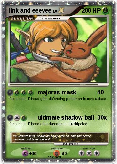 Pokemon link and eeevee