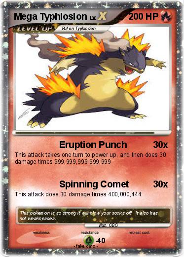 Pokemon Mega Typhlosion