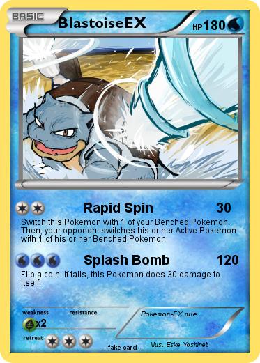 Pokemon BlastoiseEX