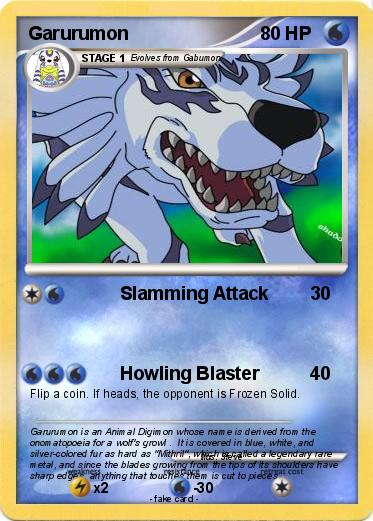 Pokemon Garurumon