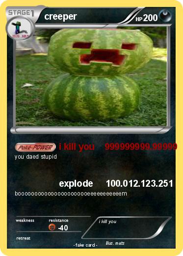 Pokemon creeper