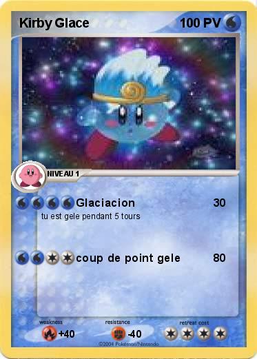 Pokemon Kirby Glace