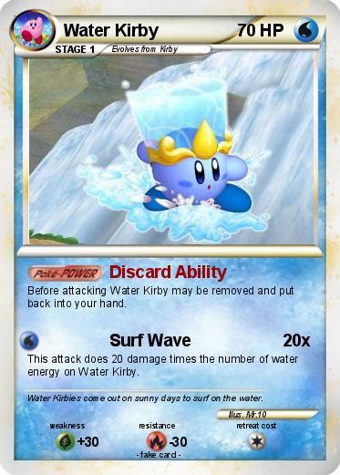 Pokemon Water Kirby