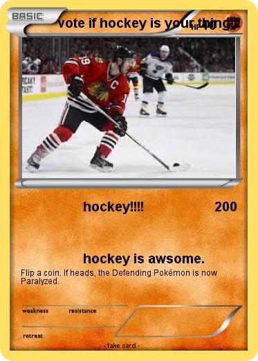 Pokemon vote if hockey is your thing!!!