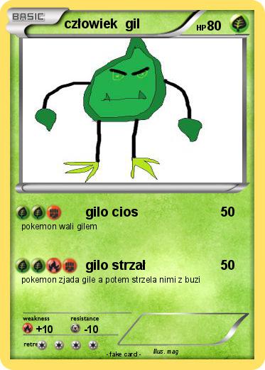 Pokemon człowiek  gil