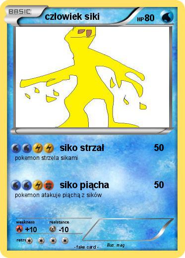Pokemon człowiek siki