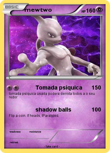 Pokemon mewtwo