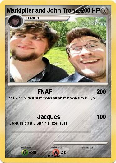 Pokemon Markiplier and John Tron