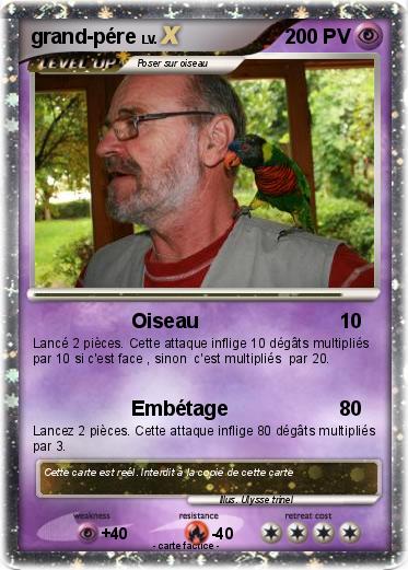 Pokemon grand-pére