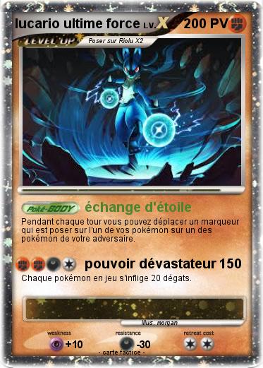 Pokemon lucario ultime force