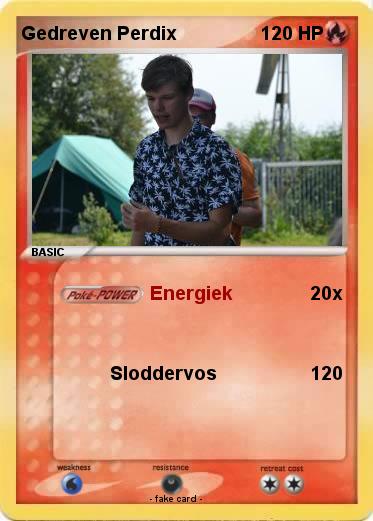 Pokemon Gedreven Perdix
