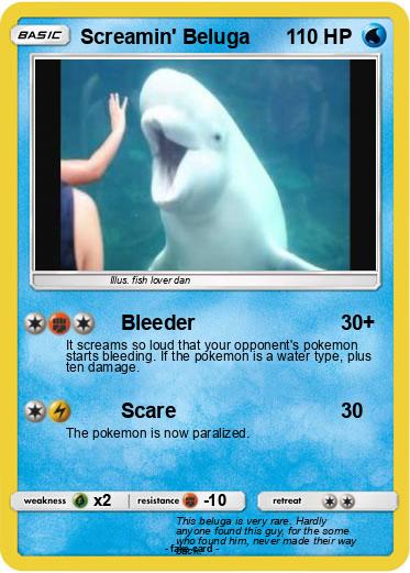 Pokemon Screamin' Beluga