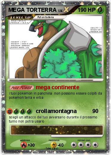 Pokemon MEGA TORTERRA